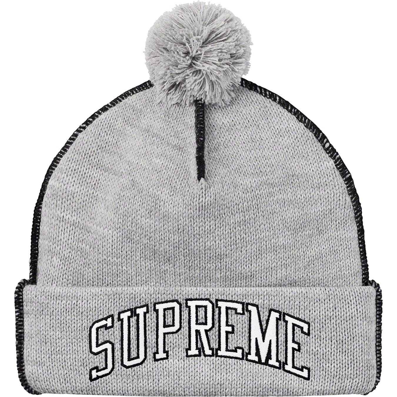 Contrast Stitch Beanie view 3